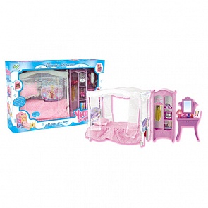 Мебель для кукольного домика – Спальня (TM, r100570)